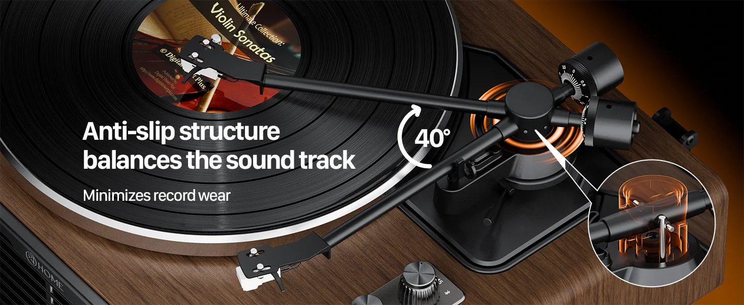 tourne disque bluetooth