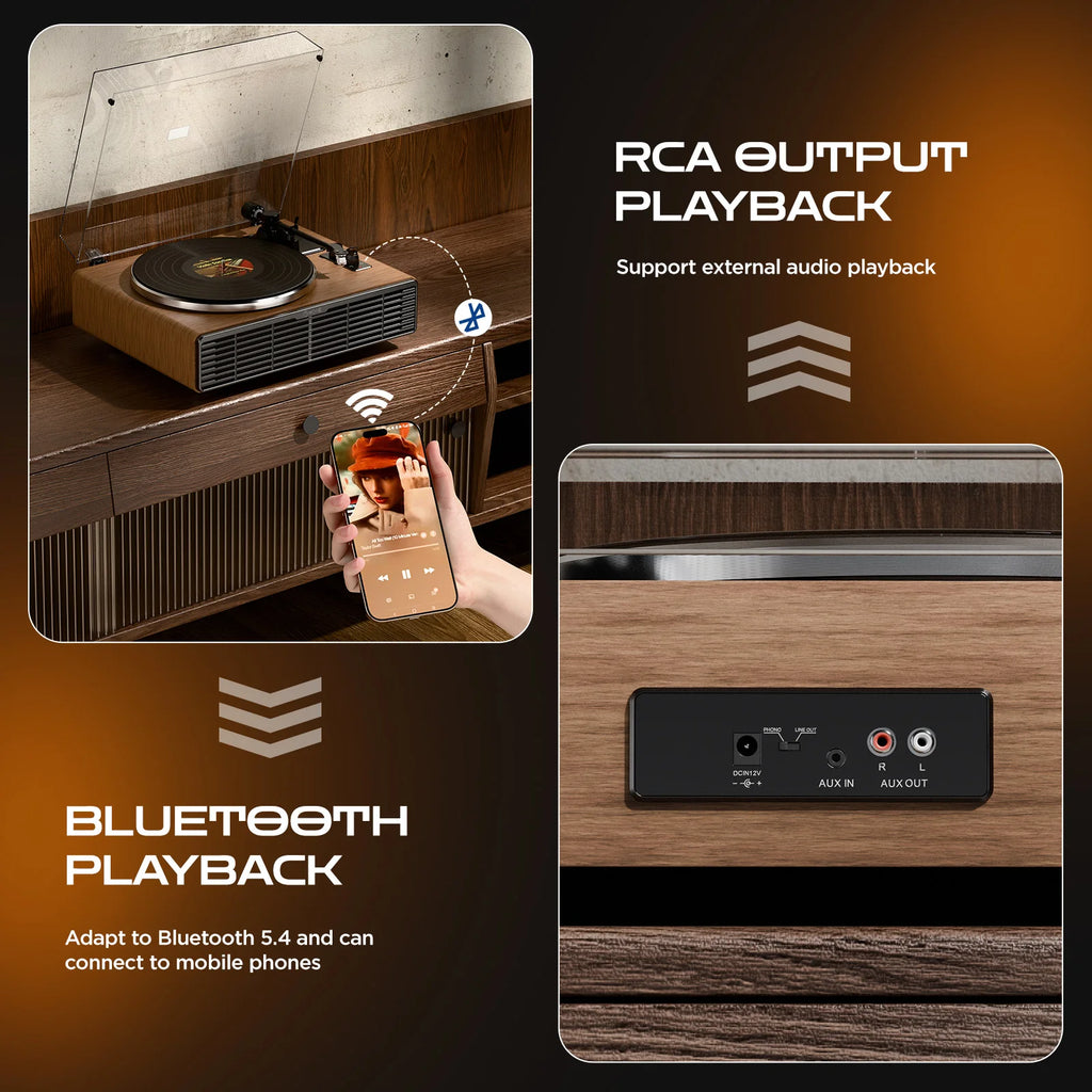 tourne disque bluetooth