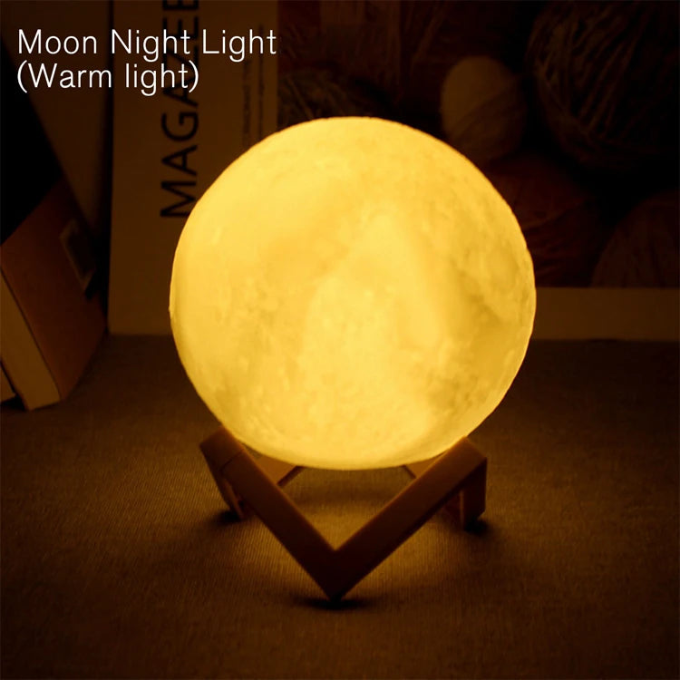 lampe en forme de lune